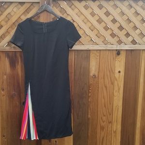❤2/$9❤ Rainbow Pleated Little Black Dress